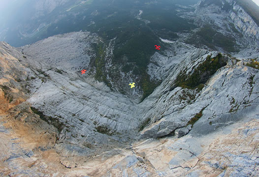 Tandem Base Jump - Lanciati.it